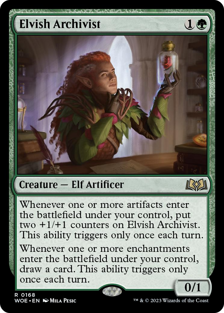 Elvish Archivist [Wilds of Eldraine] | Gear Gaming Fayetteville