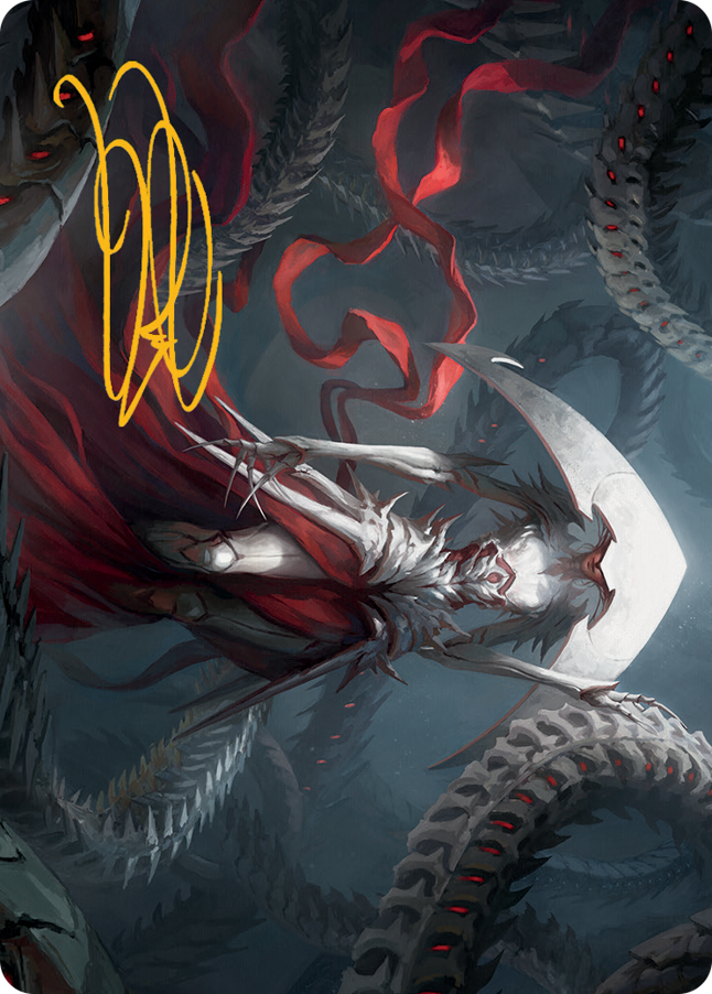 Elesh Norn Art Card (Gold-Stamped Signature) [March of the Machine Art Series] | Gear Gaming Fayetteville
