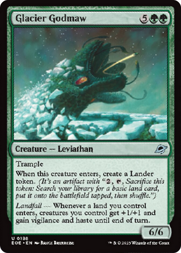 Glacier Godmaw [Edge of Eternities] | Gear Gaming Fayetteville