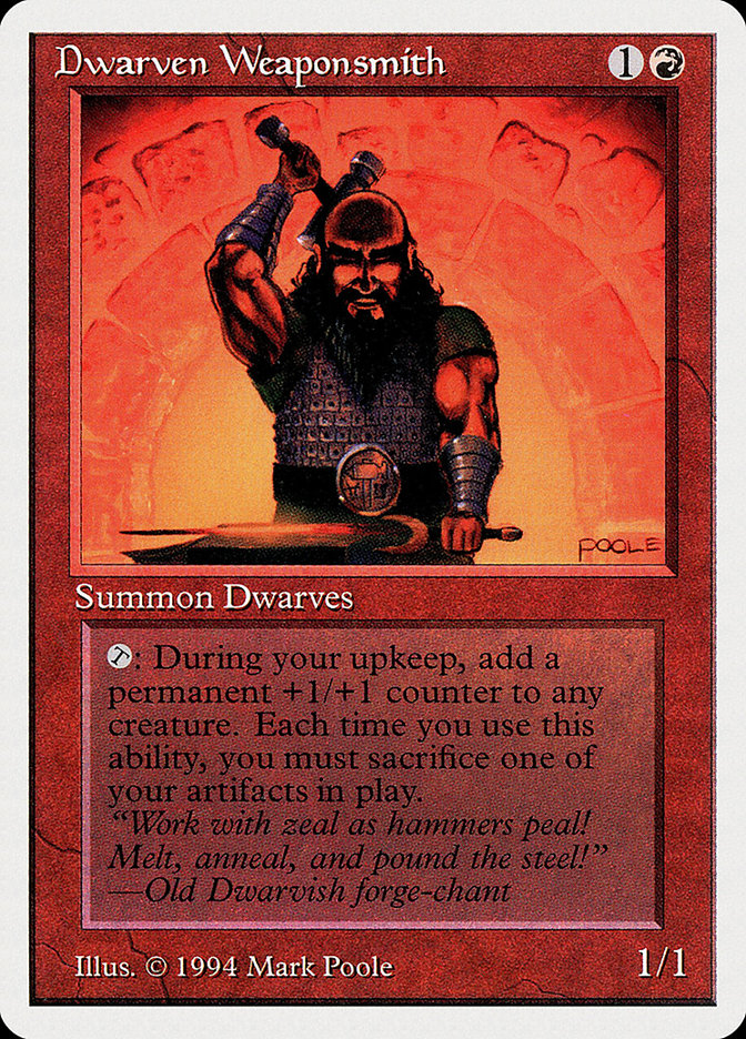 Dwarven Weaponsmith [Summer Magic / Edgar] | Gear Gaming Fayetteville
