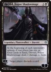 Davriel, Rogue Shadowmage [The List Reprints] | Gear Gaming Fayetteville