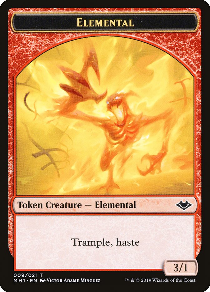 Illusion (005) // Elemental (009) Double-Sided Token [Modern Horizons Tokens] | Gear Gaming Fayetteville