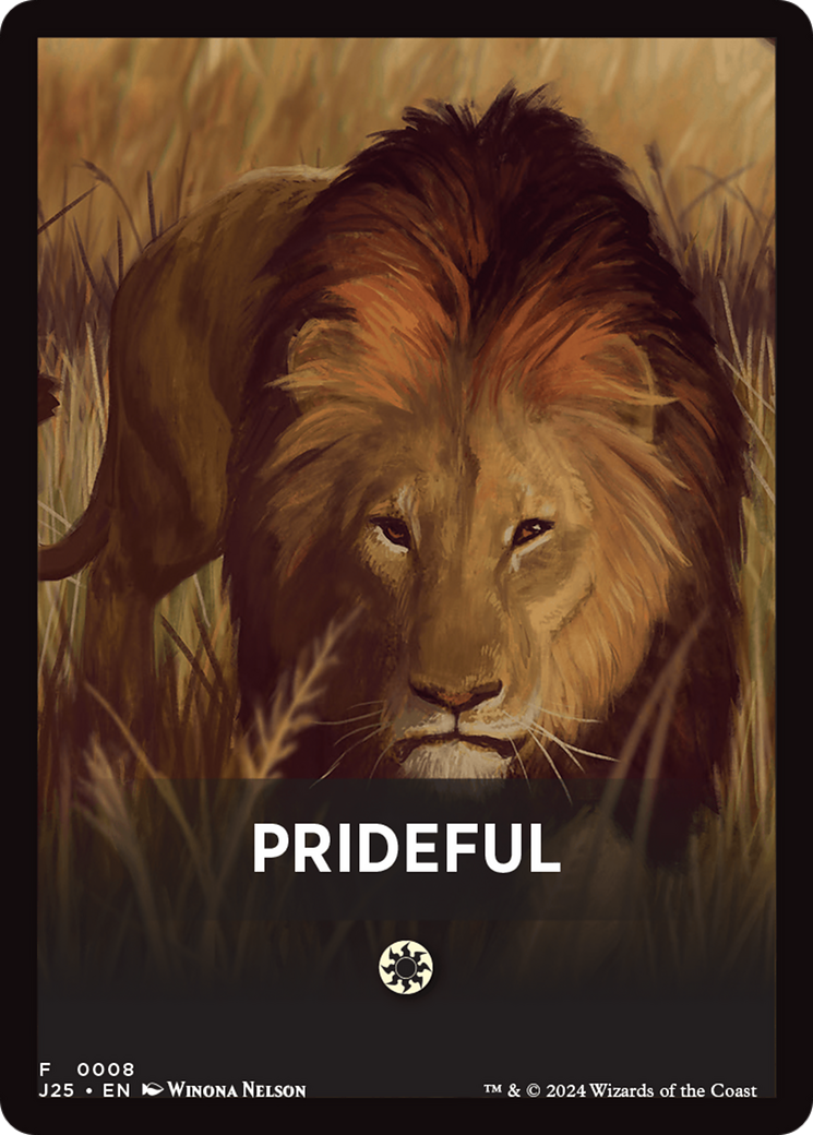 Prideful Theme Card [Foundations Jumpstart Front Cards] | Gear Gaming Fayetteville