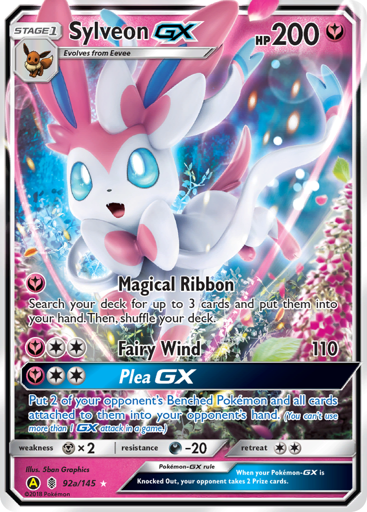 Sylveon GX (92a/145) [Alternate Art Promos] | Gear Gaming Fayetteville