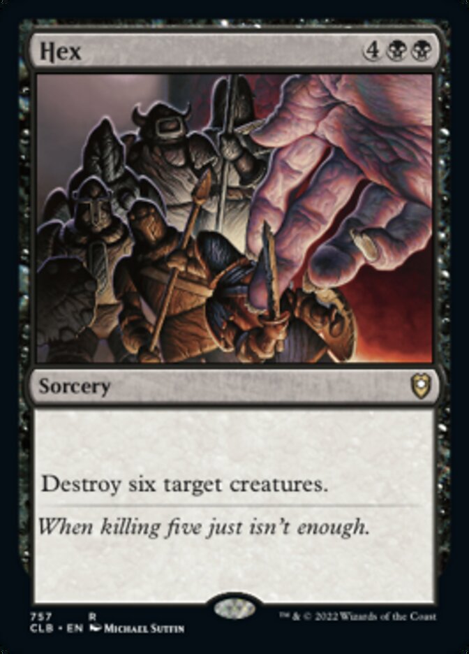 Hex [Commander Legends: Battle for Baldur's Gate] | Gear Gaming Fayetteville