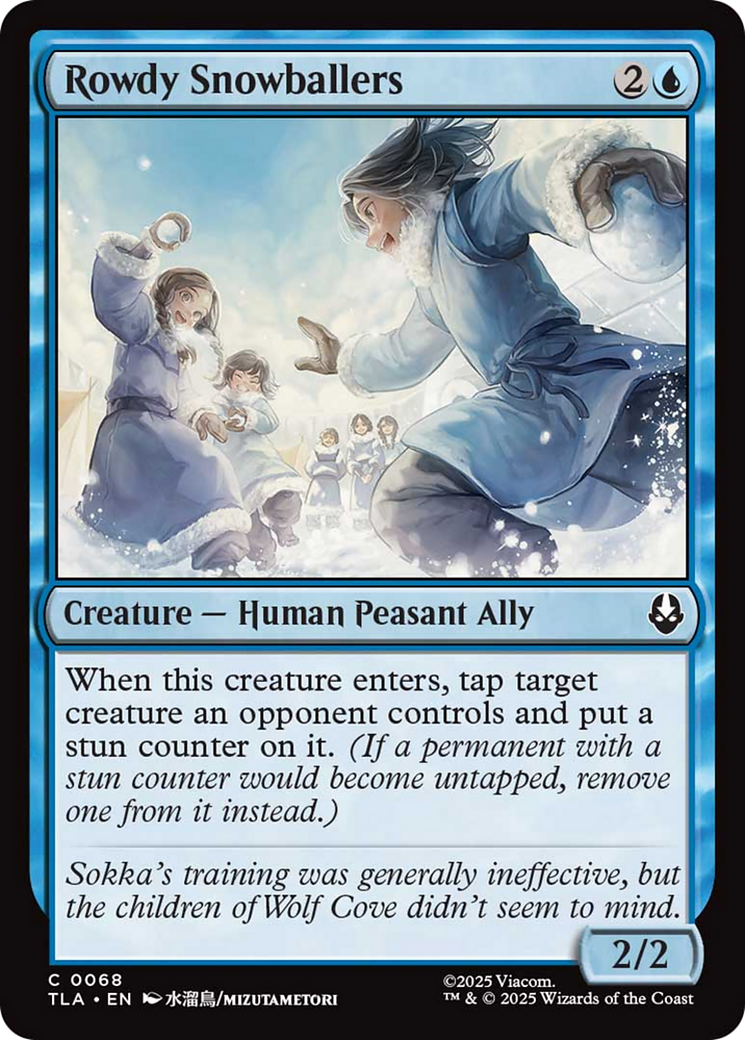 Rowdy Snowballers [Avatar: The Last Airbender] | Gear Gaming Fayetteville