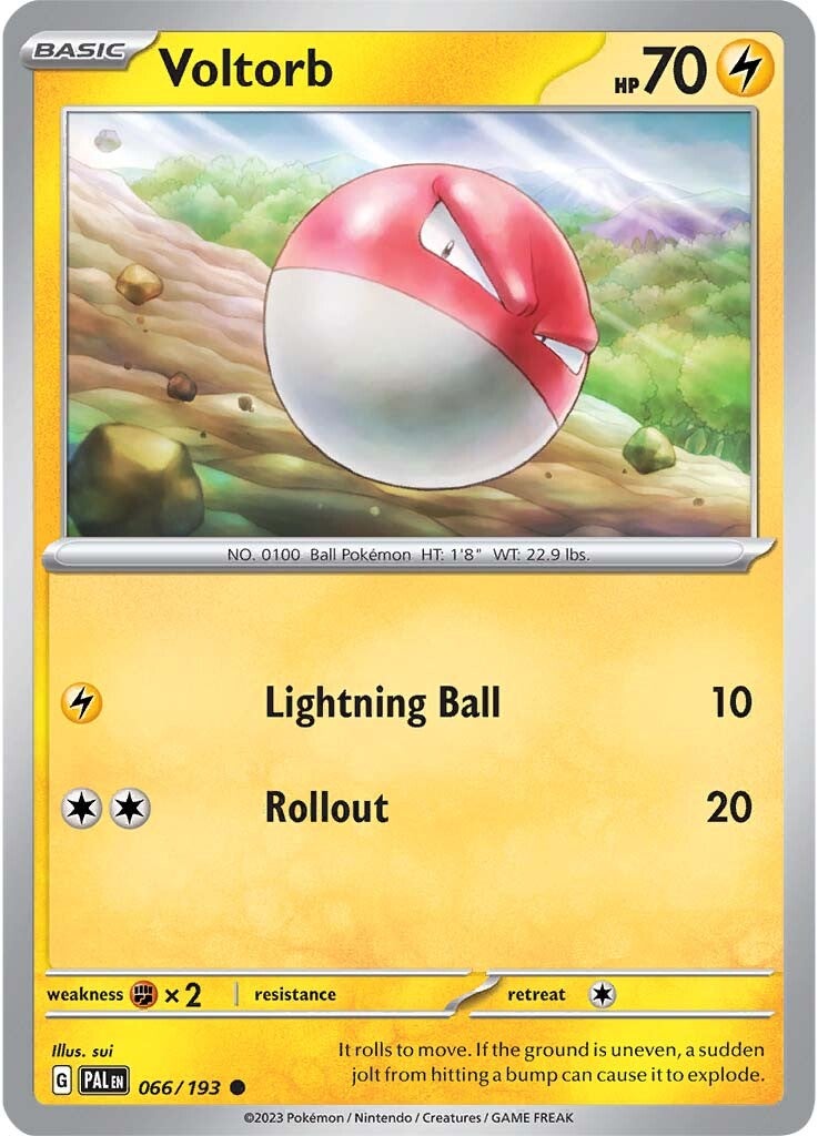 Voltorb (066/193) [Scarlet & Violet: Paldea Evolved] | Gear Gaming Fayetteville