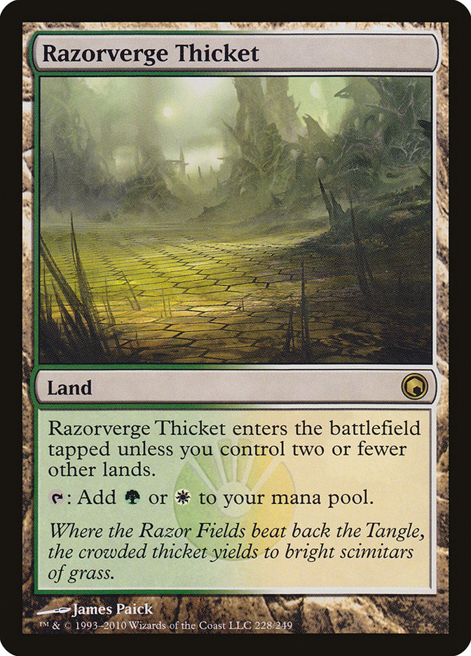 Razorverge Thicket [Scars of Mirrodin] | Gear Gaming Fayetteville
