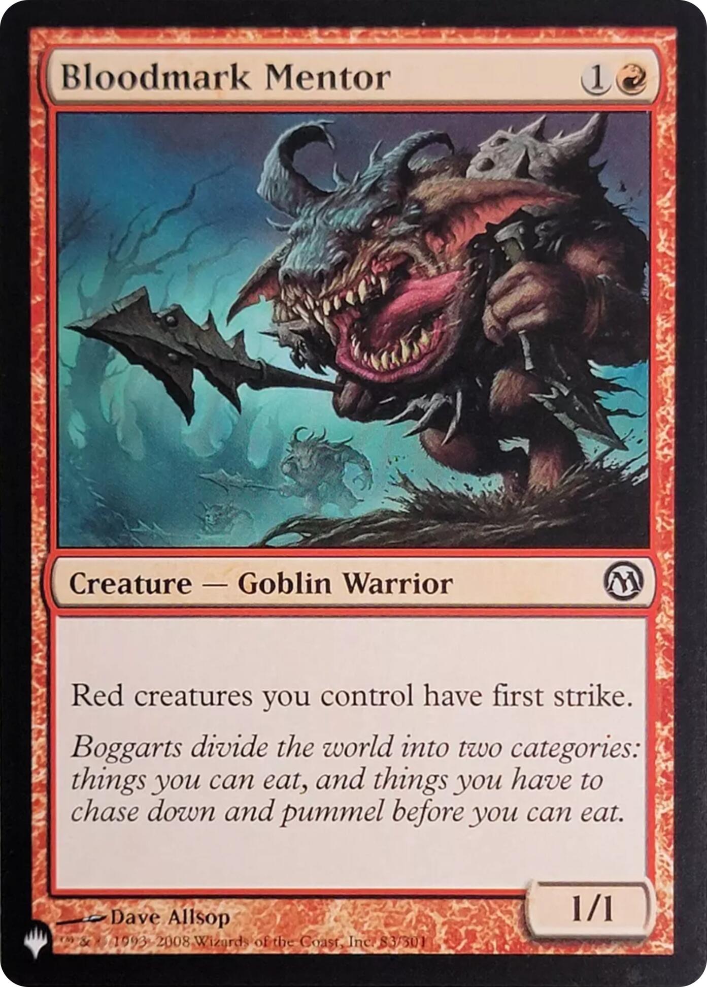 Bloodmark Mentor (83) [The List] | Gear Gaming Fayetteville