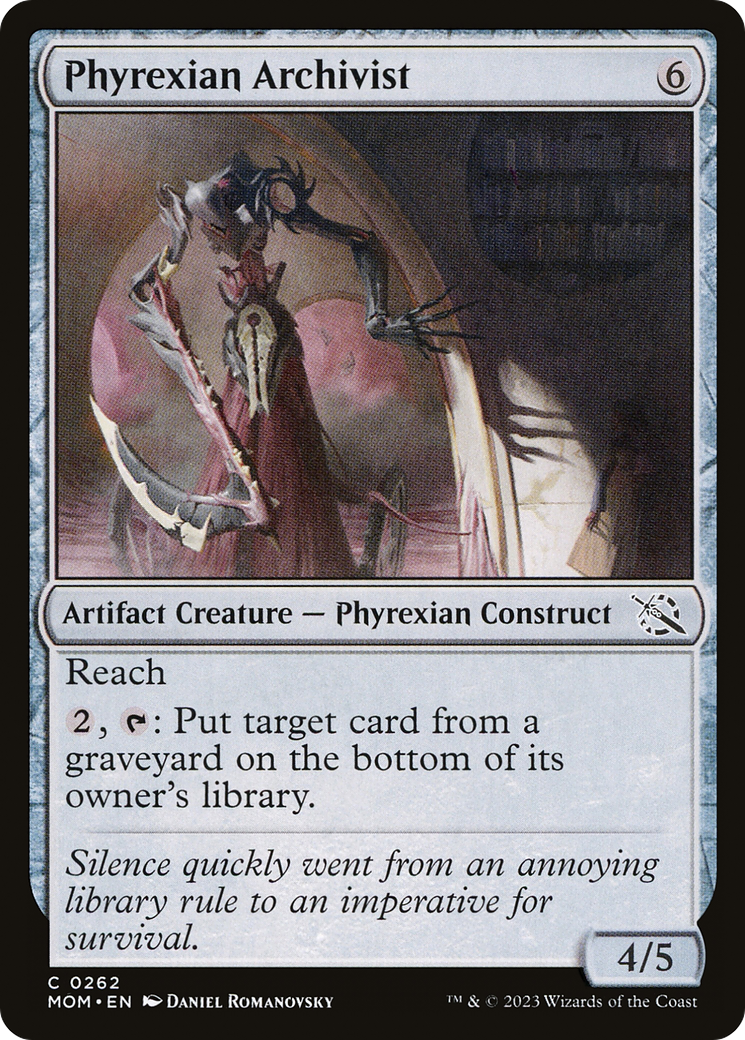 Phyrexian Archivist [March of the Machine] | Gear Gaming Fayetteville