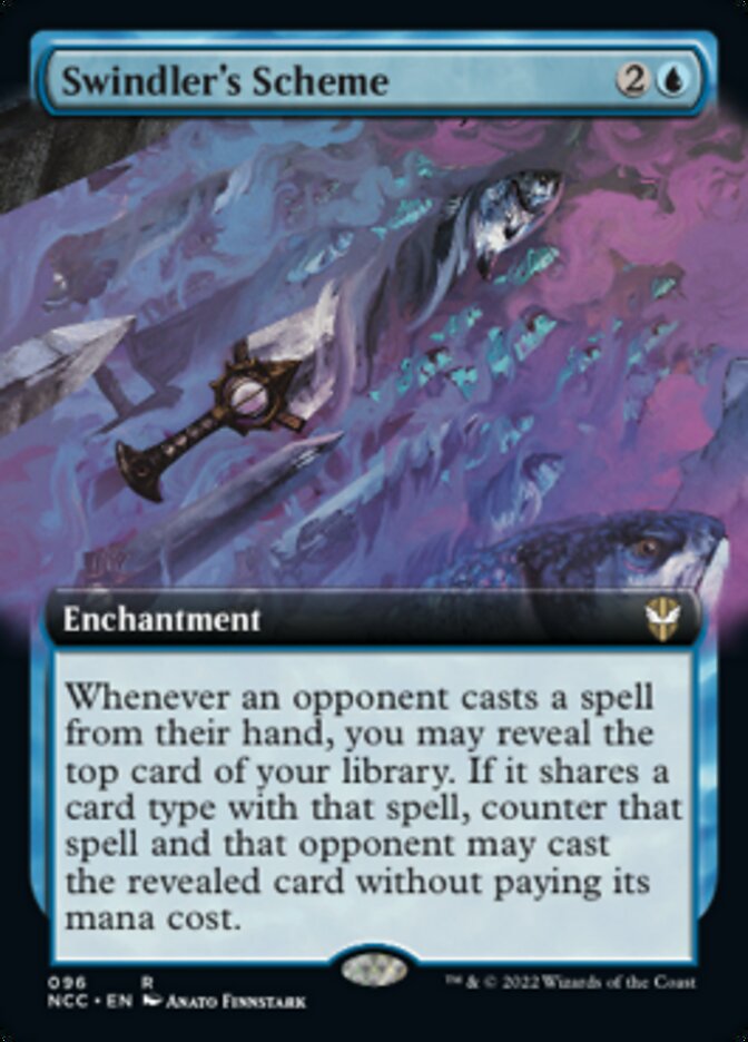 Swindler's Scheme (Extended Art) [Streets of New Capenna Commander] | Gear Gaming Fayetteville