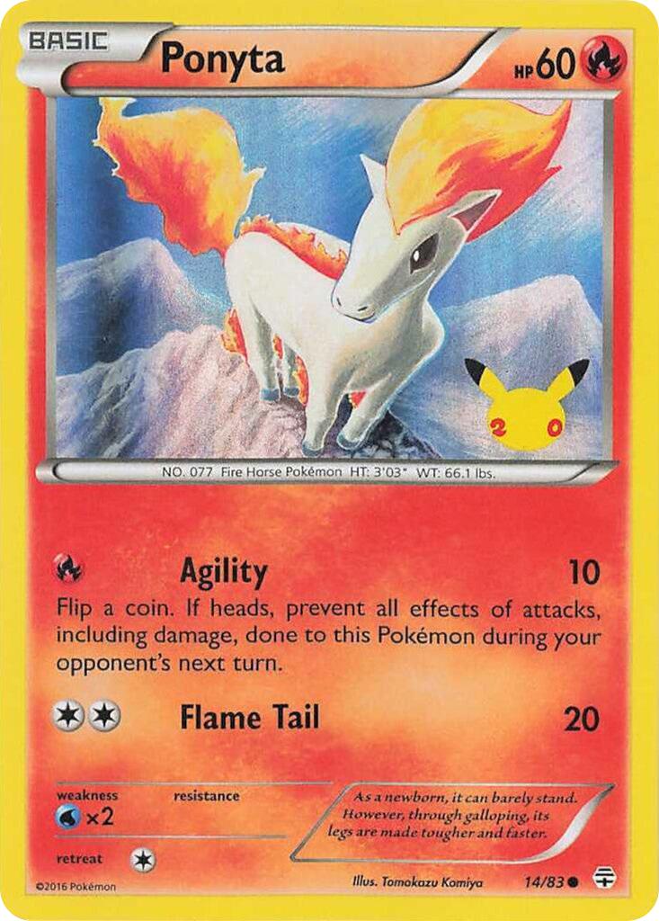 Ponyta (014/083) [Celebrations: 25th Anniversary] | Gear Gaming Fayetteville