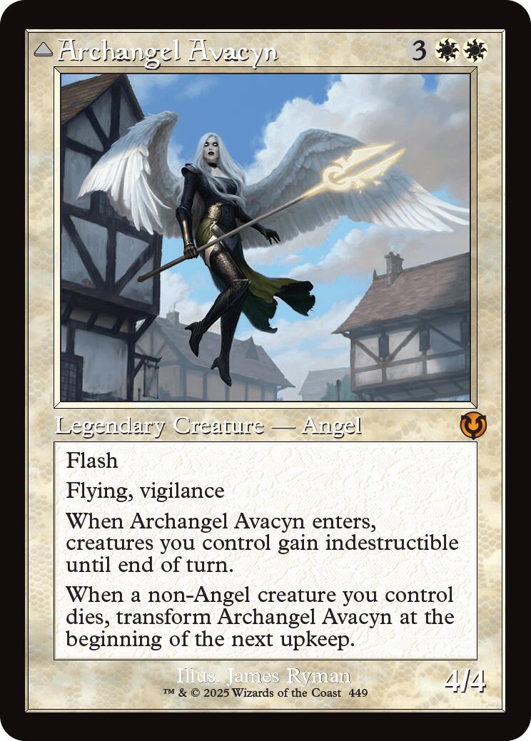 Archangel Avacyn // Avacyn, the Purifier (Retro Frame) [Innistrad Remastered] | Gear Gaming Fayetteville