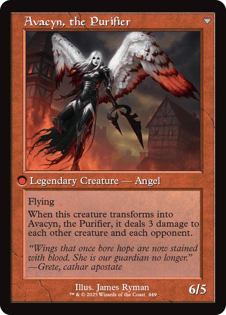 Archangel Avacyn // Avacyn, the Purifier (Retro Frame) [Innistrad Remastered] | Gear Gaming Fayetteville