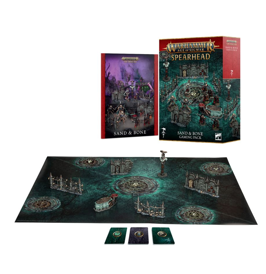 Warhammer: Age of SIgmar: Spearhead - Sand & Bone Gaming Pack | Gear Gaming Fayetteville