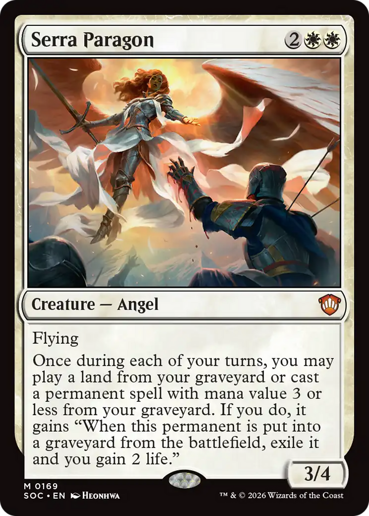 Serra Paragon [Secrets of Strixhaven Commander] | Gear Gaming Fayetteville