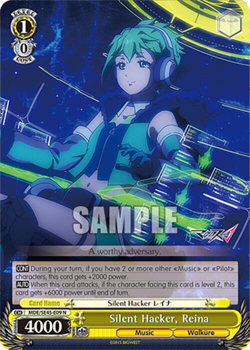 Silent Hacker, Reina - [MACROSS Delta Premium Booster] | Gear Gaming Fayetteville