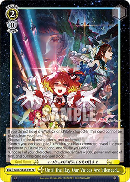 Until the Day Our Voices Are Silenced... - [MACROSS Delta Premium Booster] | Gear Gaming Fayetteville