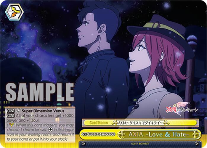 AXIA Love & Hate (DCR) - [MACROSS Delta Premium Booster] | Gear Gaming Fayetteville