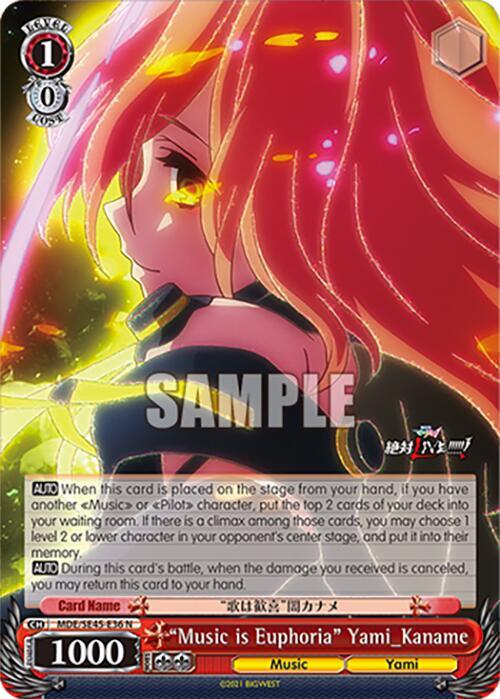 "Music is Euphoria" Yami_Kaname - [MACROSS Delta Premium Booster] | Gear Gaming Fayetteville