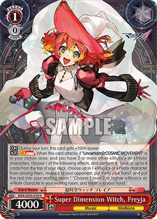 Super Dimension Witch, Freyja - [MACROSS Delta Premium Booster] | Gear Gaming Fayetteville
