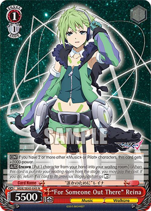 "For Someone Out There" Reina - [MACROSS Delta Premium Booster] | Gear Gaming Fayetteville