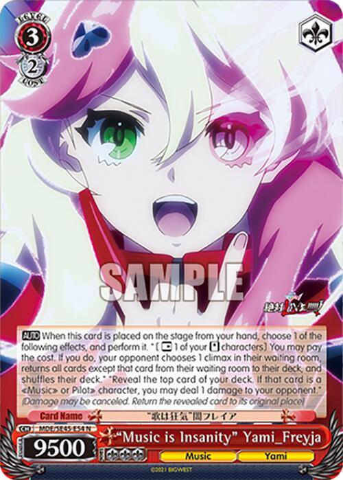 "Music is Insanity" Yami_Freyja - [MACROSS Delta Premium Booster] | Gear Gaming Fayetteville