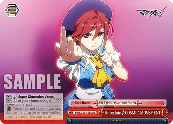 Uncertain COSMIC MOVEMENT (C) - [MACROSS Delta Premium Booster] | Gear Gaming Fayetteville