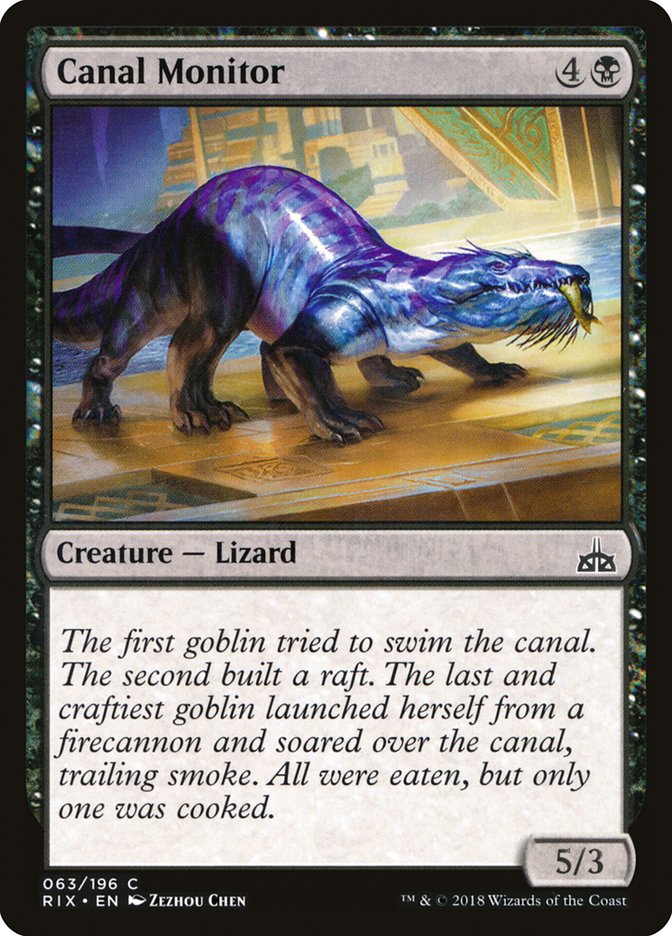 Canal Monitor [Rivals of Ixalan] | Gear Gaming Fayetteville