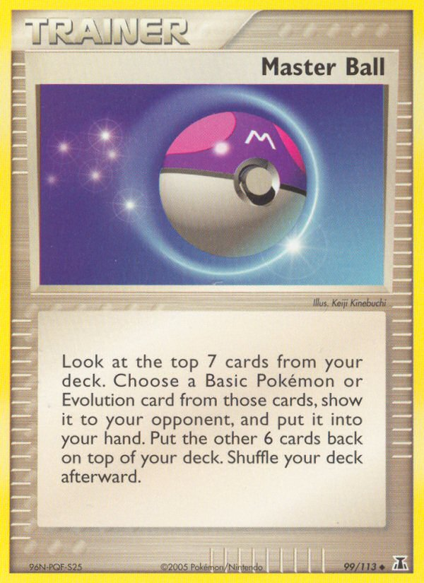 Master Ball (99/113) [EX: Delta Species] | Gear Gaming Fayetteville