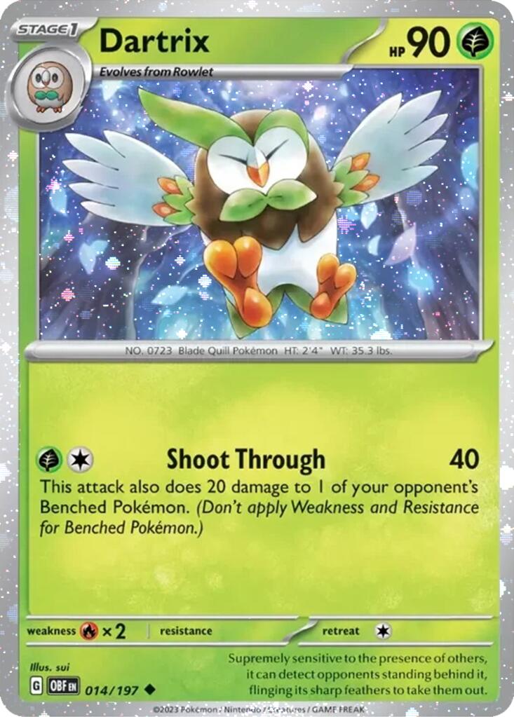 Dartrix (014/197) (Cosmos Holo) [Miscellaneous Cards] | Gear Gaming Fayetteville