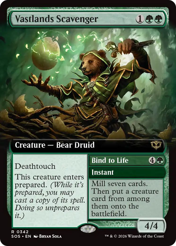 Vastlands Scavenger (Extended Art) [Secrets of Strixhaven] | Gear Gaming Fayetteville