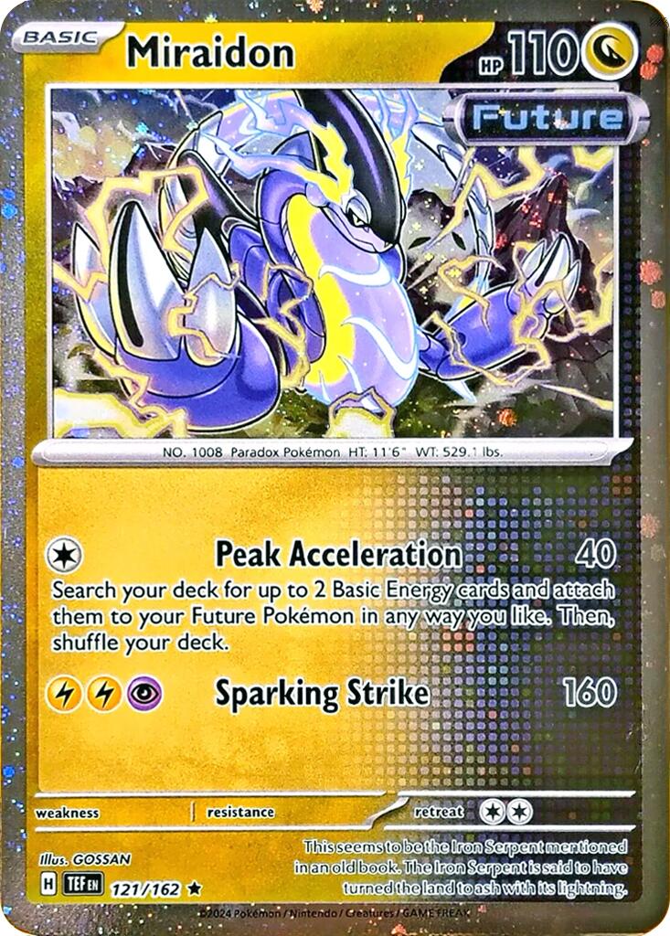Miraidon (121/162) (Cosmos Holo) [Miscellaneous Cards] | Gear Gaming Fayetteville