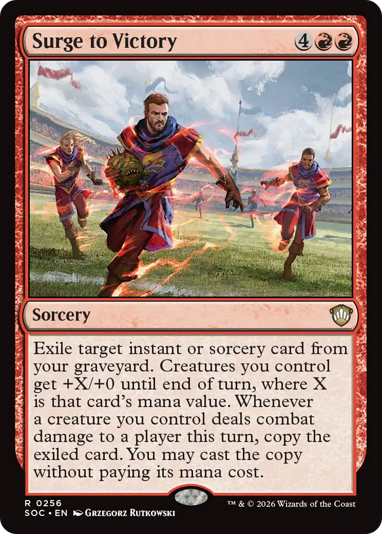 Surge to Victory [Secrets of Strixhaven Commander] | Gear Gaming Fayetteville