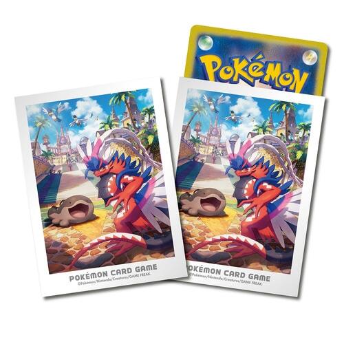 Card Sleeves - Paldea Adventure (64-Pack) (Pokemon Center Japan Exclusive) | Gear Gaming Fayetteville