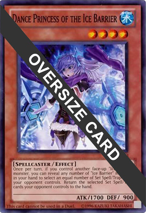 Dance Princess of the Ice Barrier (Oversized) [STBL-EN033] Promo | Gear Gaming Fayetteville