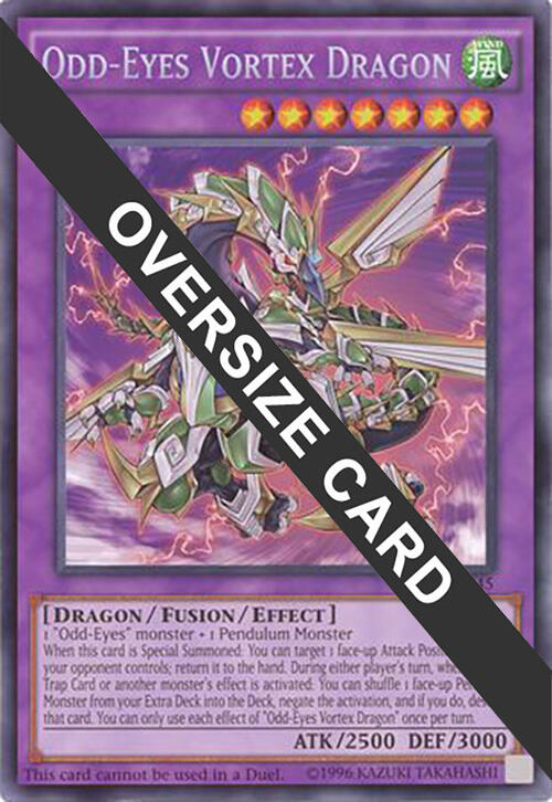 Odd-Eyes Vortex Dragon (Oversized) [DOCS-EN045] Promo | Gear Gaming Fayetteville