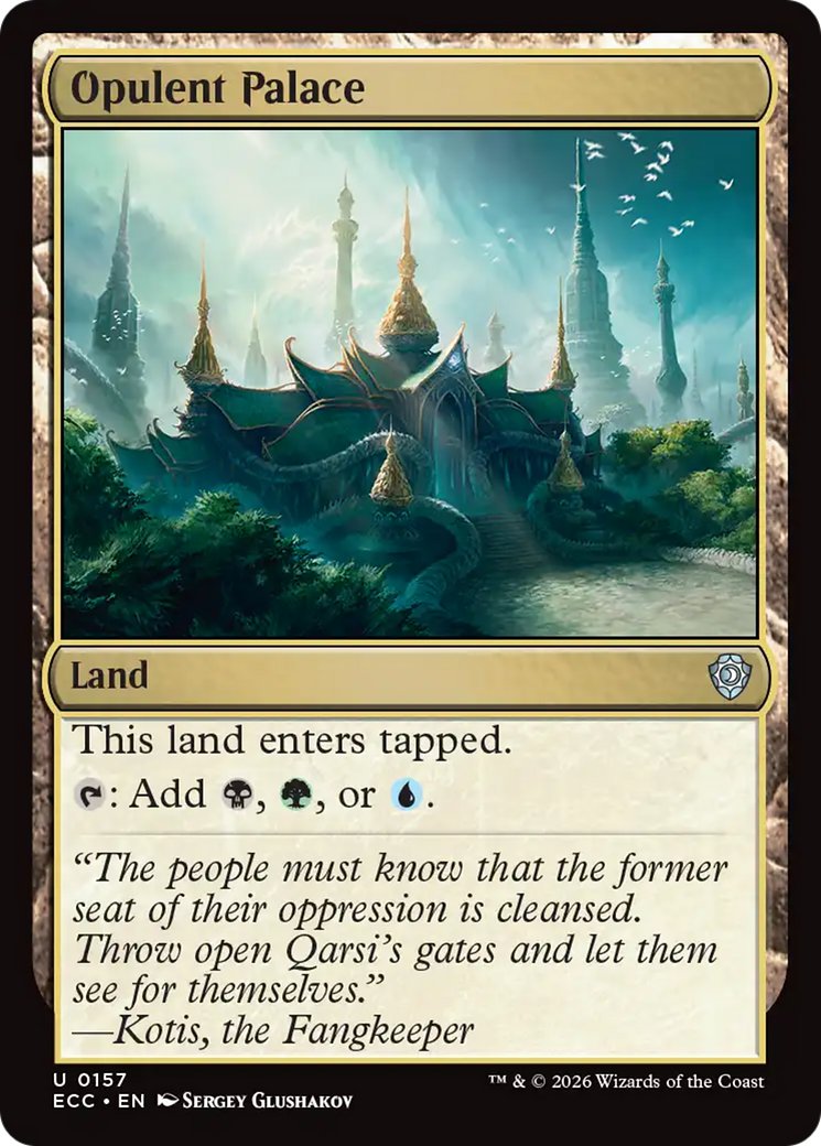 Opulent Palace [Lorwyn Eclipsed Commander] | Gear Gaming Fayetteville
