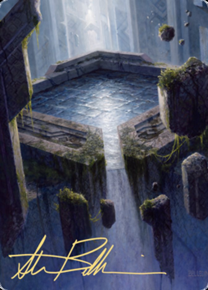 Morphic Pool Art Card (Gold-Stamped Signature) [Zendikar Rising Art Series] | Gear Gaming Fayetteville