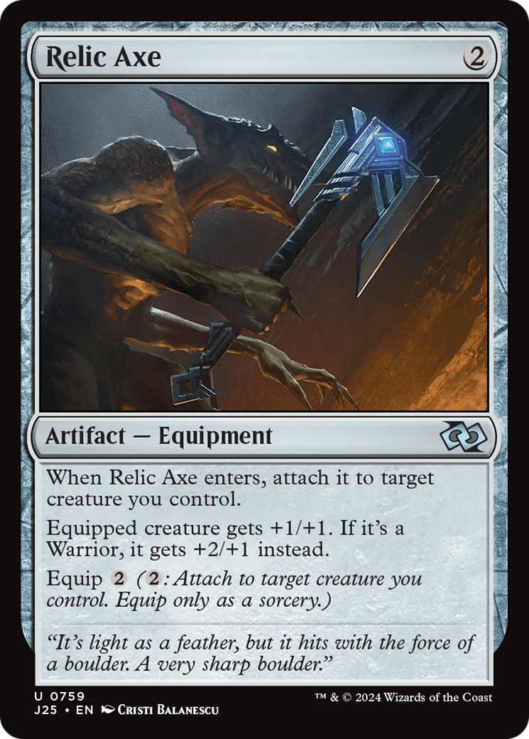 Relic Axe [Foundations Jumpstart] | Gear Gaming Fayetteville
