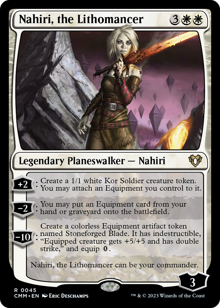 Nahiri, the Lithomancer [Commander Masters] | Gear Gaming Fayetteville