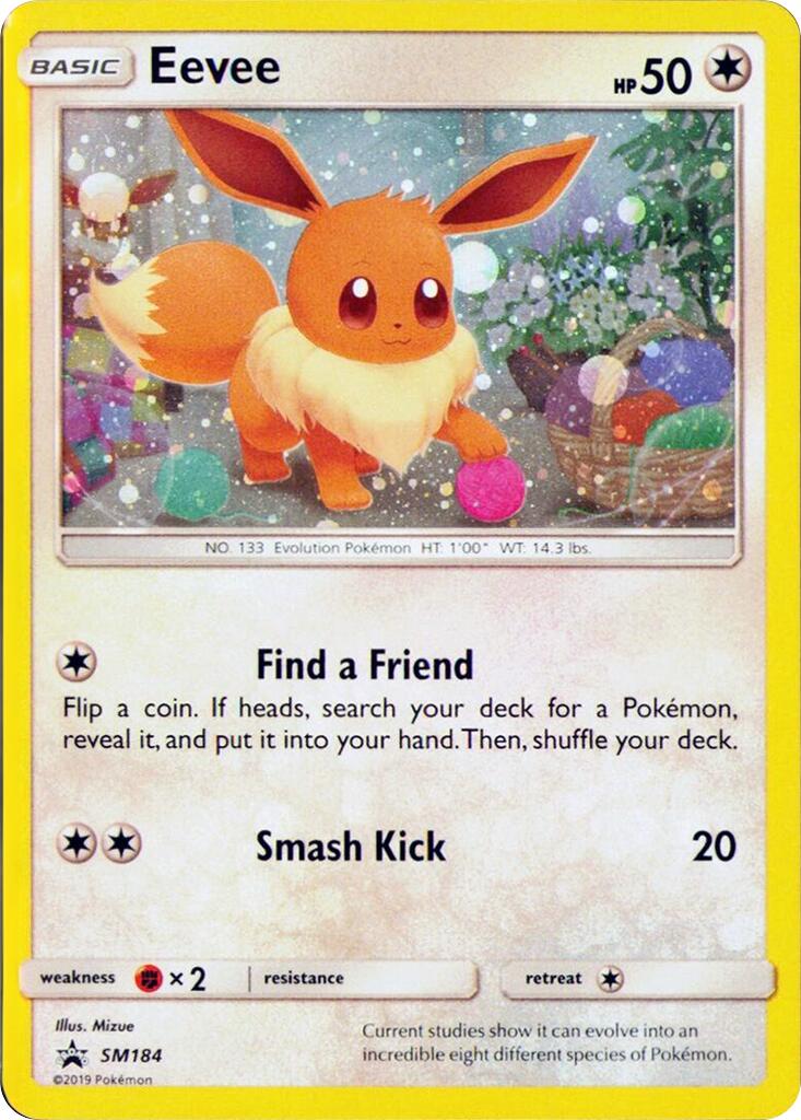 Eevee (SM184) (Cosmos Holo) [Sword & Shield: Black Star Promos] | Gear Gaming Fayetteville