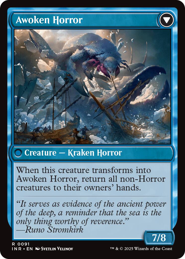 Thing in the Ice // Awoken Horror [Innistrad Remastered] | Gear Gaming Fayetteville