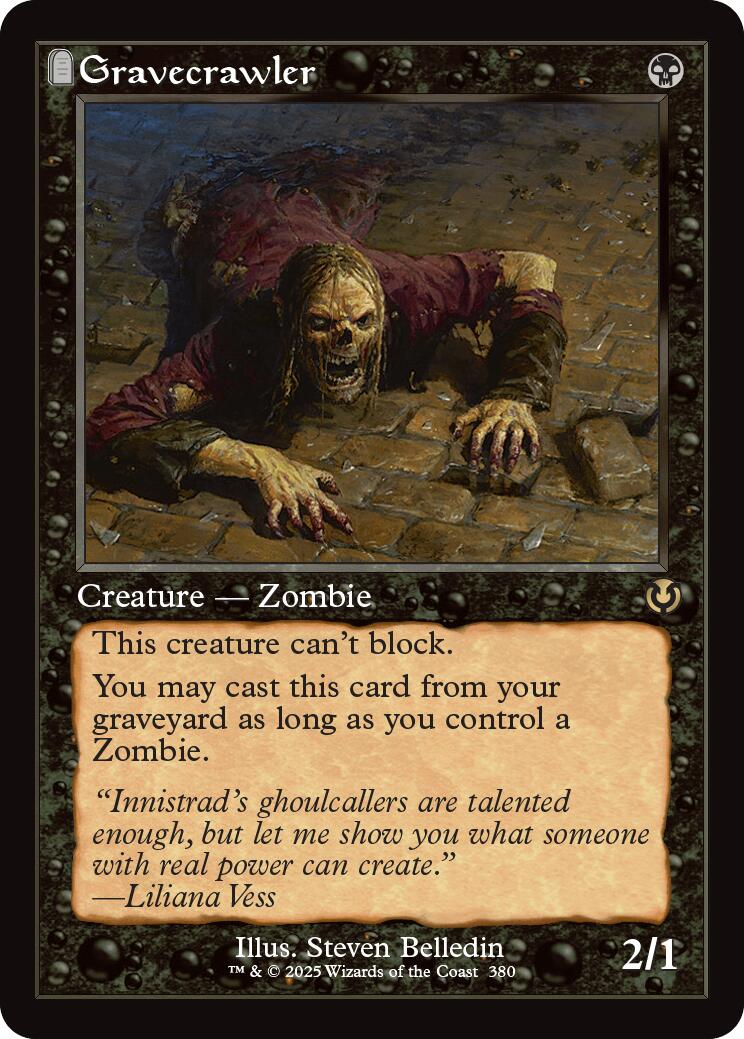 Gravecrawler (Retro Frame) [Innistrad Remastered] | Gear Gaming Fayetteville