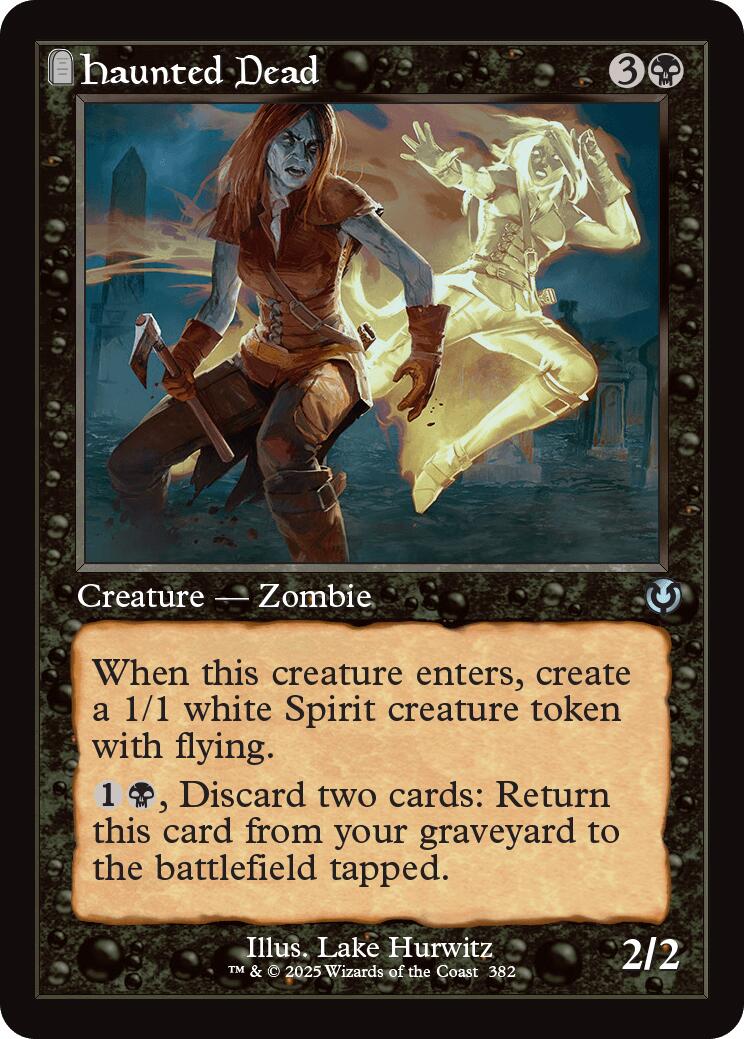 Haunted Dead (Retro Frame) [Innistrad Remastered] | Gear Gaming Fayetteville