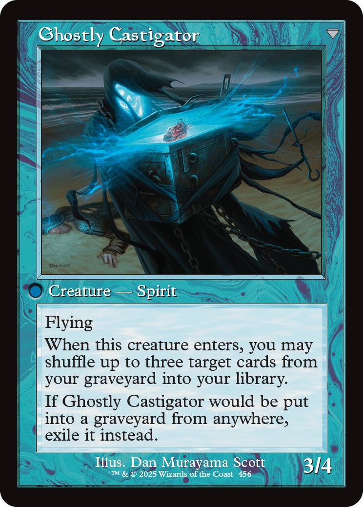 Covetous Castaway // Ghostly Castigator (Retro Frame) [Innistrad Remastered] | Gear Gaming Fayetteville