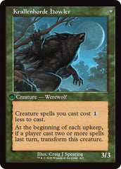 Duskwatch Recruiter // Krallenhorde Howler (Retro Frame) [Innistrad Remastered] | Gear Gaming Fayetteville