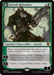 Garruk Relentless // Garruk, the Veil-Cursed [Innistrad Remastered] | Gear Gaming Fayetteville