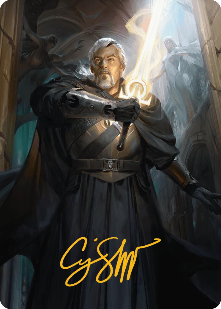 Odric, Lunarch Marshal Art Card (Gold-Stamped Signature) [Innistrad Remastered Art Series] | Gear Gaming Fayetteville