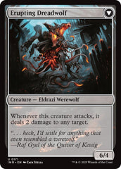 Smoldering Werewolf // Erupting Dreadwolf [Innistrad Remastered] | Gear Gaming Fayetteville